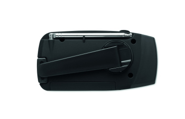 Logotrade promotional merchandise picture of: Portable radio SOS with LED torch