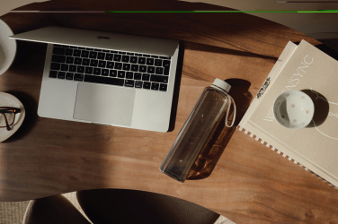 Logo trade corporate gifts picture of: VINGA Arch RCS RPET bottle 550 ML