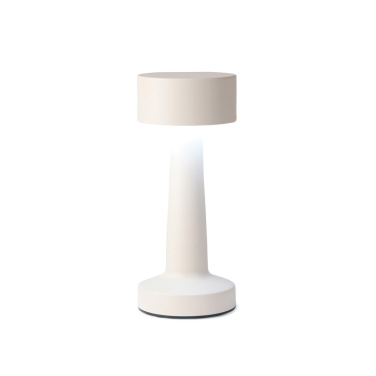 Logo trade corporate gifts picture of: VINGA Maris RCS recycled ABS table lamp