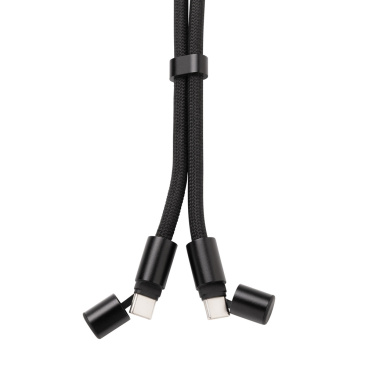 Logotrade promotional giveaway image of: LoopAmp RCS RPET adjustable phone cord with 60W cable