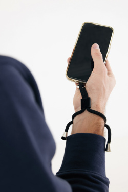 Logotrade advertising product picture of: CarryLoop RCS recycled PET adjustable phone holder wristlet