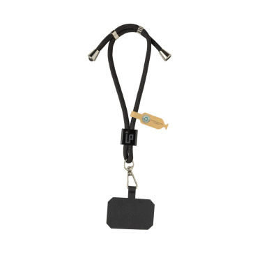 Logo trade promotional merchandise photo of: CarryLoop RCS recycled PET adjustable phone holder wristlet