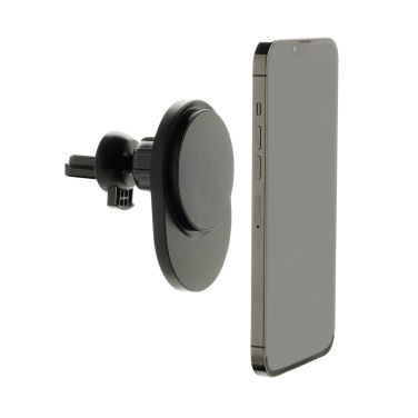 Logo trade promotional giveaways image of: PowerCruze RCS rplastic 15W magnetic charging car holder