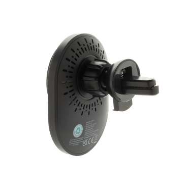 Logotrade promotional giveaway picture of: PowerCruze RCS rplastic 15W magnetic charging car holder