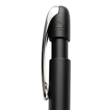 Logotrade advertising product picture of: Glide GRS certified R-ABS Metal Clip Pen