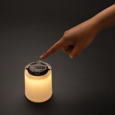 Logotrade business gifts photo of: Limio RCS recycled plastic portable re-chargeable table lamp