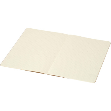 Logotrade promotional products photo of: Slyk A5 kraft cahier notebook with dotted pages