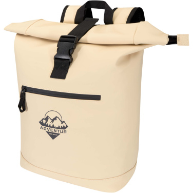 Logo trade business gift photo of: Resi Plus 15" GRS recycled roll-top backpack 18L