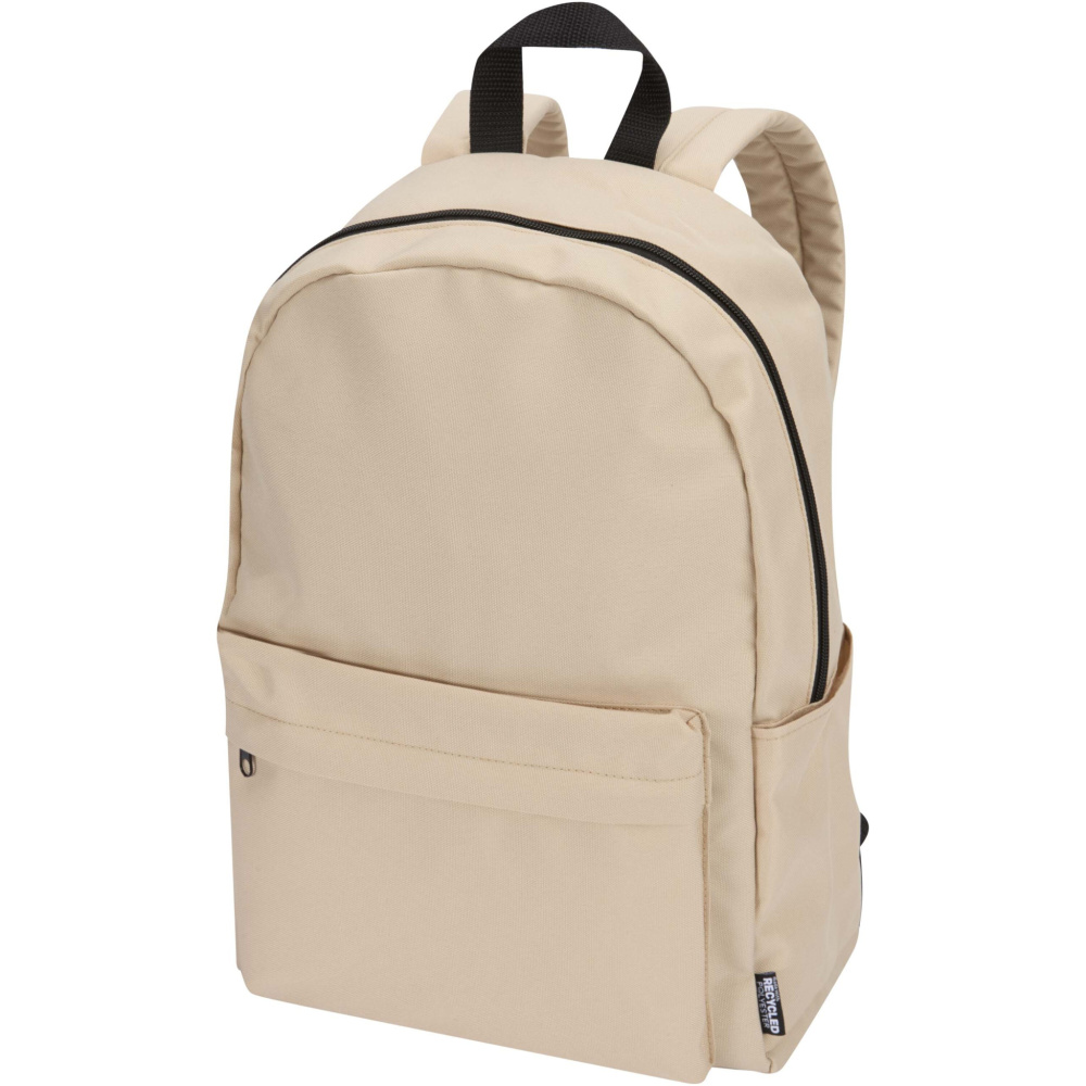 Logo trade promotional gift photo of: Byron 14" GRS recycled city laptop backpack 16L