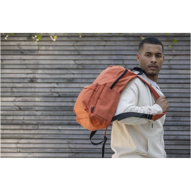 Logo trade promotional gifts image of: Byron 14" GRS recycled city laptop backpack 16L