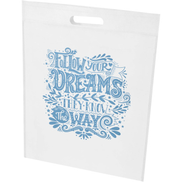 Logotrade promotional item picture of: EcoSeal GRS recycled nonwoven tote bag 5L