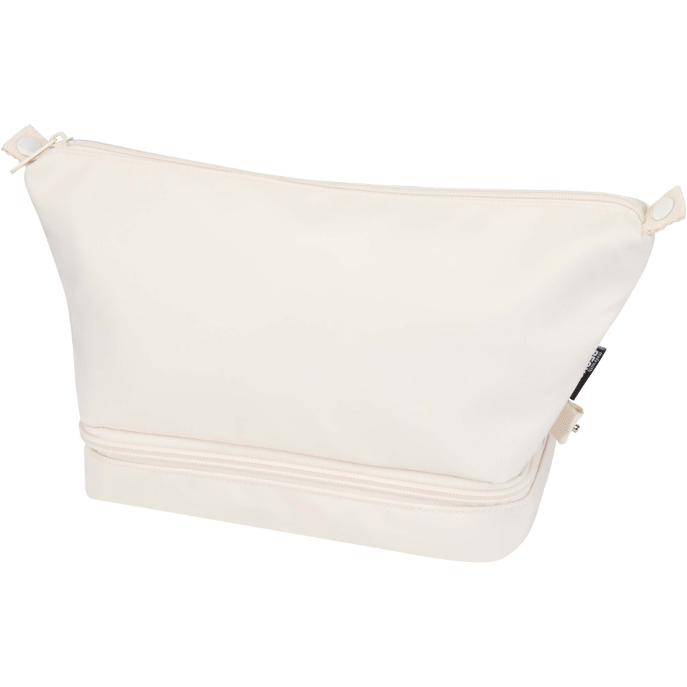 Logotrade promotional product image of: Trip Aware™ recycled travel toiletry bag 6L
