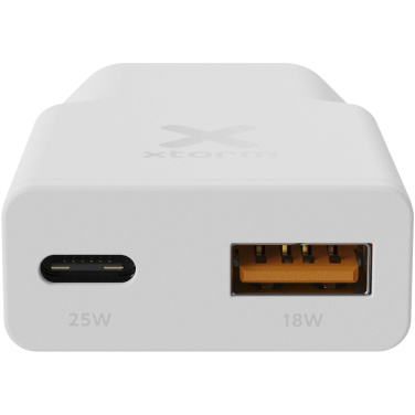 Logotrade promotional product picture of: Xtorm XG2SL025 Go2 SlimLine 25W charger