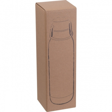 Logo trade promotional giveaways picture of: Stainless steel water bottle BORGHOLM