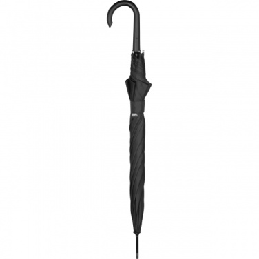 Logo trade advertising products image of: Automatic storm umbrella RPET ATHENS