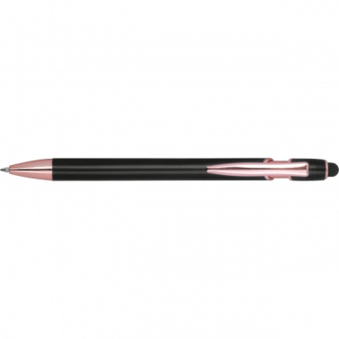 Logo trade promotional giveaways image of: Recycled Semi Gel Pen BELO HORIZONTE