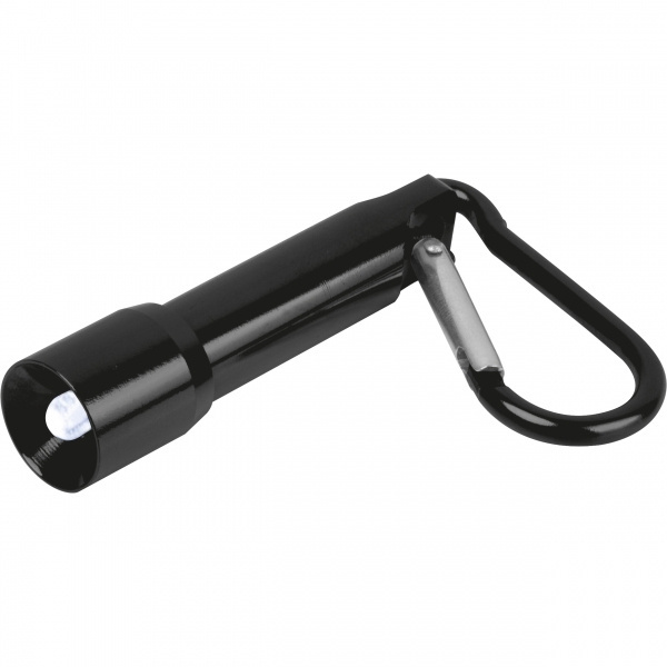 Logo trade promotional merchandise photo of: Mini Flashlight BERGAMO