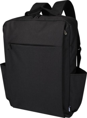 Logotrade promotional item picture of: Libra 15” GRS recycled laptop backpack 15L