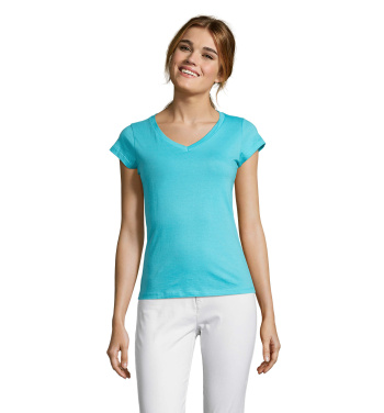 Logotrade promotional gift picture of: MOON WOMEN T-SHIRT 150g