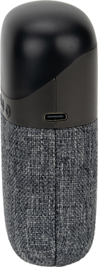 Logotrade advertising products photo of: Bluetooth Speaker HF01 with Built-in Earbuds 2 in 1