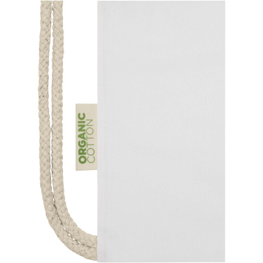 Logo trade advertising products image of: Odisha 140 g/m² OCS organic drawstring bag 5L