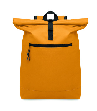 Logotrade promotional merchandise picture of: 600Dpolyester rolltop backpack