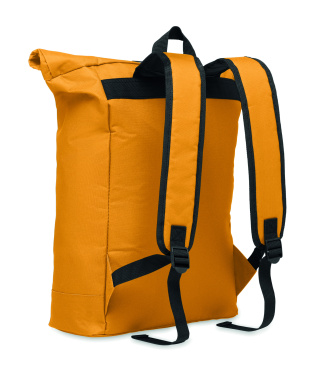 Logo trade promotional items picture of: 600Dpolyester rolltop backpack