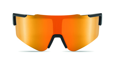 Logotrade promotional gift image of: Mirrored sports sunglasses