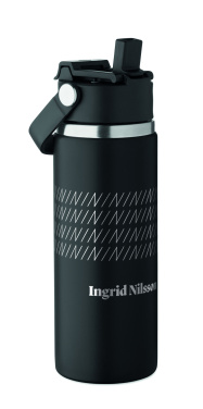 Logo trade advertising products image of: Double wall bottle 500 ml
