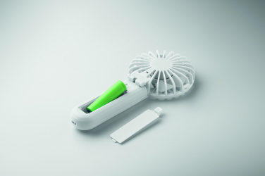 Logo trade corporate gifts image of: Portable foldable fan