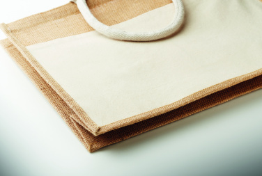 Logo trade corporate gift photo of: Jute shopping bag