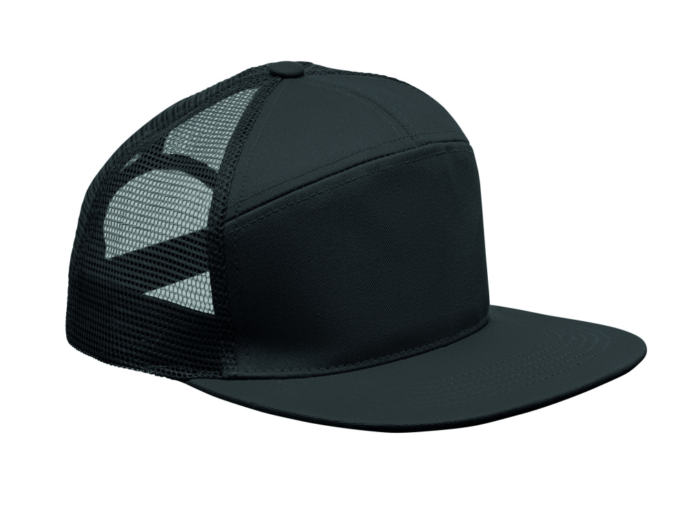Logotrade promotional merchandise picture of: 7 panel flat visor cap