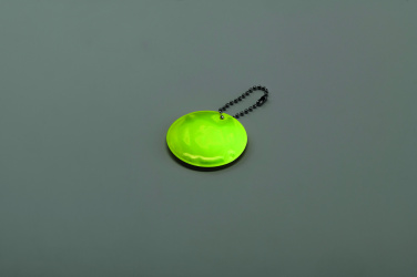 Logo trade advertising products picture of: Round reflective keyring