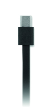 Logo trade promotional giveaways image of: 100W retractable charging cable