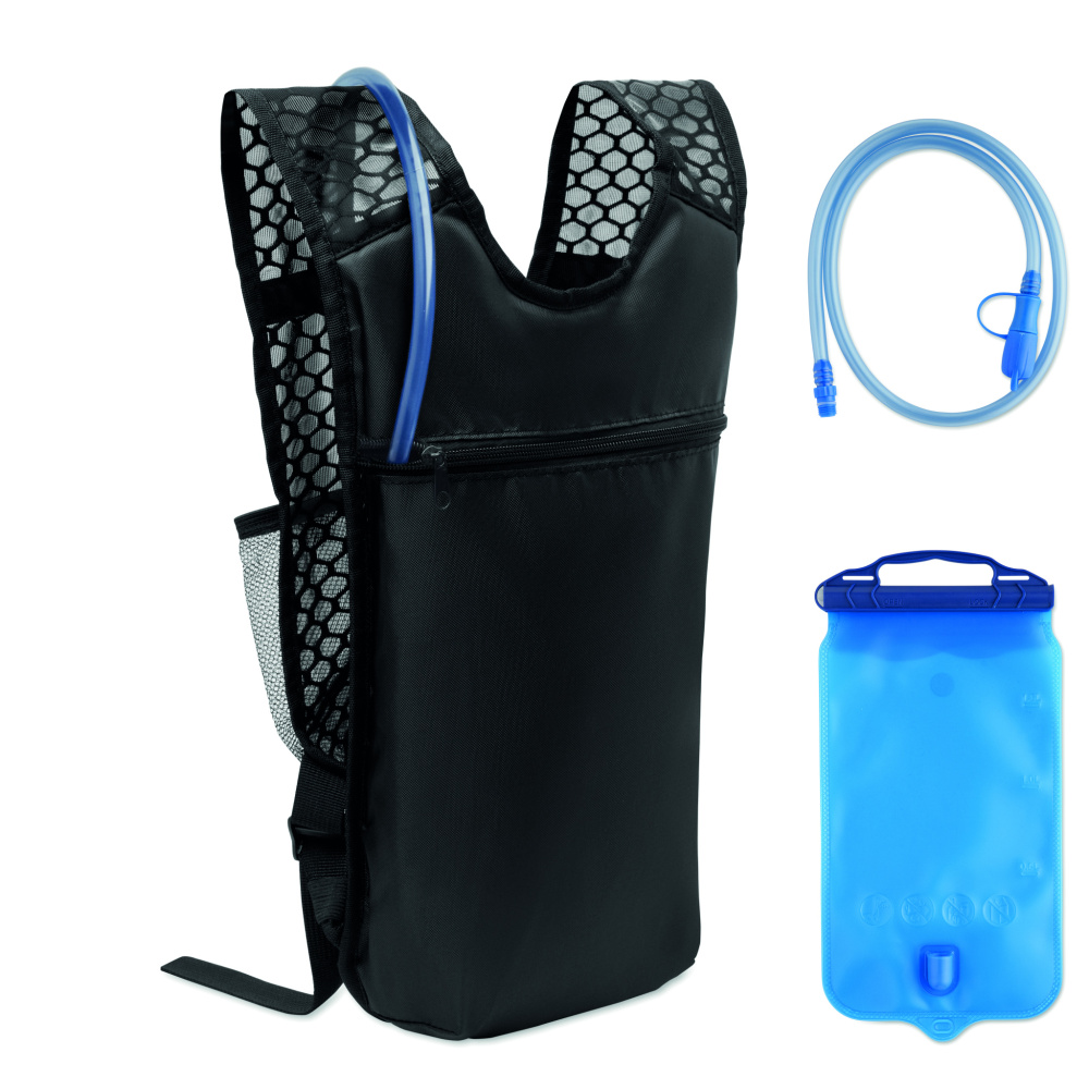 Logotrade business gift image of: Sports backpack 420D PU