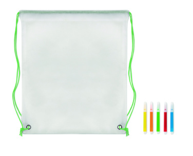 Logotrade advertising products photo of: Non woven kids bag with pens