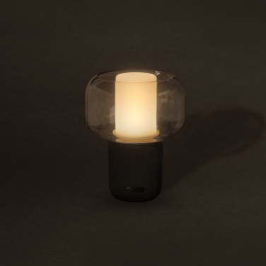 Logotrade advertising product picture of: Lux RCS recycled plastic 10W speaker lamp