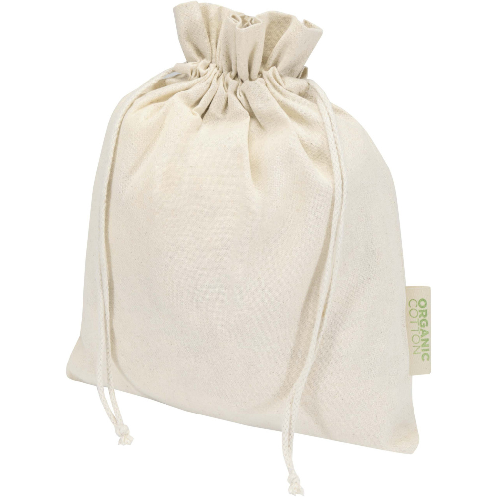 Logotrade business gift image of: Odisha 140 g/m² OCS organic gift bag - 30 x 25 cm