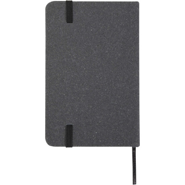 Logo trade corporate gifts image of: Kern A6 hard cover notebook and MagSafe wallet gift set