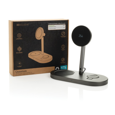 Logotrade promotional item picture of: Quantum RCS ultra-fast 25W Magnetic desk wireless Charger
