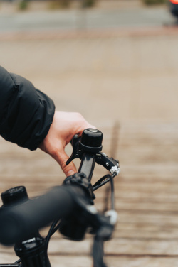 Logo trade promotional merchandise photo of: Bike finder Dual RCS bike bell with worldwide locating