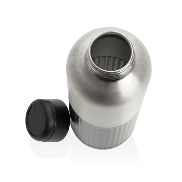 Logo trade promotional merchandise photo of: Ripple RCS R-steel leakproof water bottle with handle 750ML