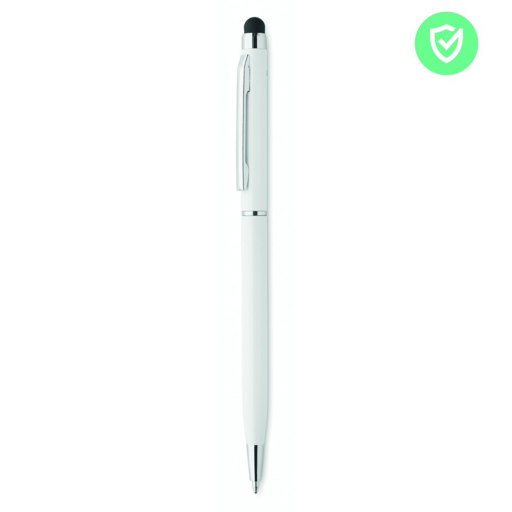 Logotrade advertising product picture of: Stylus antibacterial pen