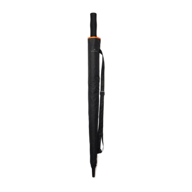 Logo trade promotional products picture of: Nordic Drift Trail 27" AWARE™ RPET storm UPF 50+ proof Umbre