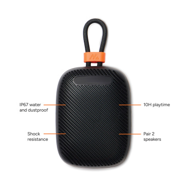 Logotrade promotional item image of: Nordic Drift Titan IP67 Water and Dustproof 5W Speaker