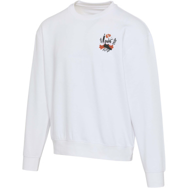 Logotrade advertising product picture of: Boris 280 g/m2 unisex OCS organic oversized crewneck sweater