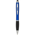 Nash RCS recycled plastic stylus ballpoint pen (black ink), Royal blue