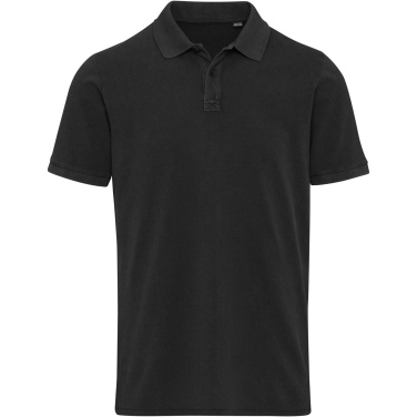Logo trade promotional merchandise image of: Calgary 200 g/m2 washed men's polo