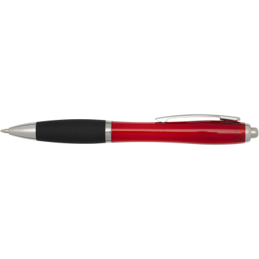Logotrade promotional item image of: Nash RCS plastic ballpoint pen