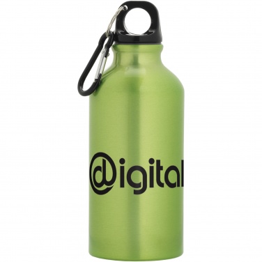 Logotrade firmakingid pilt: Oregon 400 ml alumiiniumist veepudel karabiiniga